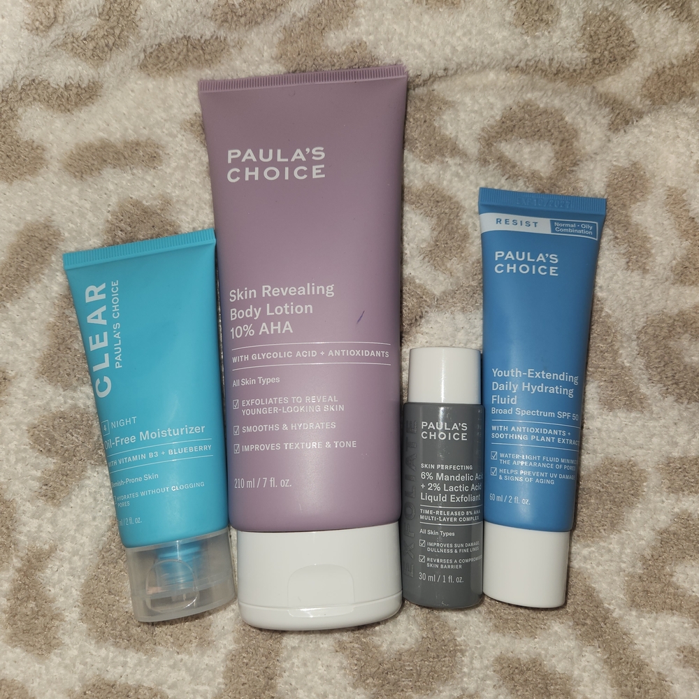 Paula's Choice Skincare Set - Purple, Blue, White